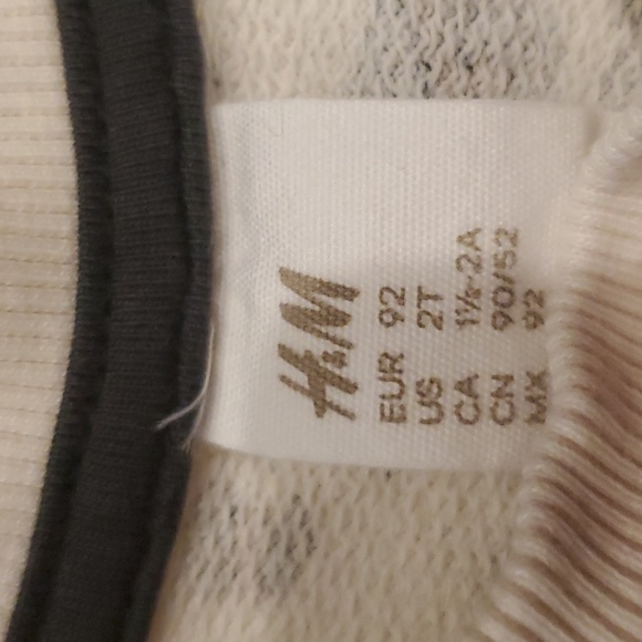 Girls H&M leopard print sweatshirt size 2T - Picture 3 of 4